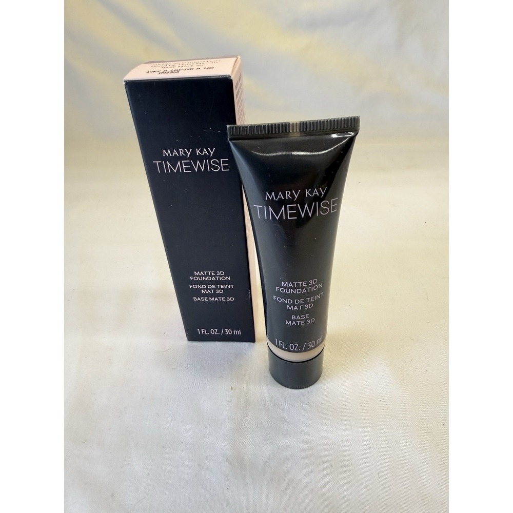 Mary Kay  Timewise MATTE 3D Foundation Ivory N 160 + Free Sample